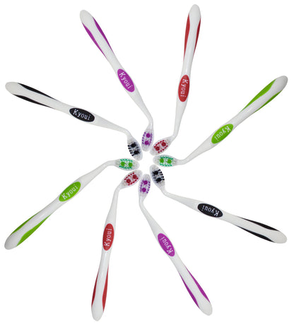 Kyoui Adults (#40) - Angled Toothbrush for Adults - Kyoui